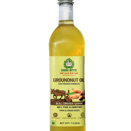 Bull Driven Groundnut Oil